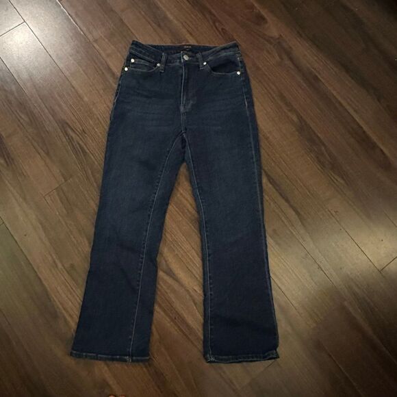 Quince stretch high rise kick flare jeans 27 - Picture 1 of 10